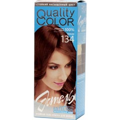 Краска-гель для волос "ESTEL QUALITY COLOR. ЦВЕТЕЛЬ" 134 коньяк 1 шт.(20)