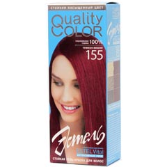 Краска-гель для волос "ESTEL QUALITY COLOR. ЦВЕТЕЛЬ" 155 темная вишня 1 шт.(20)