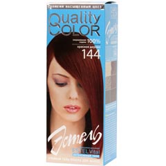 Краска-гель для волос "ESTEL QUALITY COLOR. ЦВЕТЕЛЬ" 144 красное дерево 1 шт.(20)