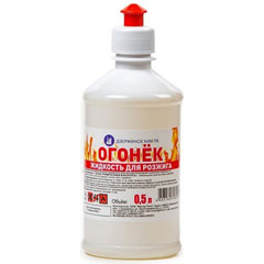 Жидкость для розжига "ОГОНЕК" 500 мл.(25)