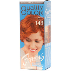 Краска-гель для волос "ESTEL QUALITY COLOR. ЦВЕТЕЛЬ" 148 медный 1 шт.(20)