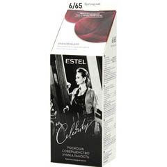 Краска для волос "ESTEL CELEBRITY" 6/65 бургундский 1 шт.(10)