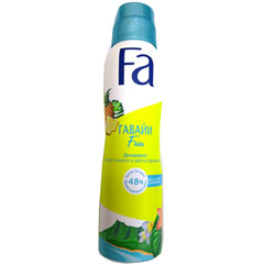 Дезодорант спрей антиперспирант "FA" Ритмы острова Гавайи 150 мл.(12)