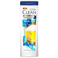 Шампунь "CLEAR VITA ABE" 2 в 1 обьем и сила 365 мл.(12)