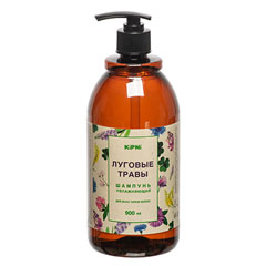 Шампунь "KIPNI" для всех типов волос луговые травы с дозатором 900 мл.(8)