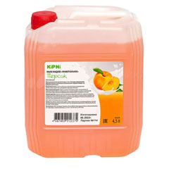 Мыло жидкое "KIPNI" персик канистра 4,5 л.(1)