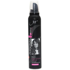 Мусс для волос "JET" моделирование (сиреневый) 200 мл.(24)