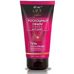 Гель для волос "ВIТЭКС РОСКОШНЫЙ ОБЬЕМ" Mega обьем до 5 дней быстросохнущий сверх сильной фиксации 150 мл.(20)