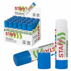 Клей карандаш "STAFF EVERYDAY" 8 гр.(24)