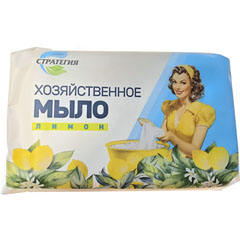 Мыло хозяйственное "ЗАЛОГ ЧИСТОТЫ" 72% лимон 180 гр.(36)