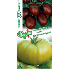 Семена "ГАВРИШ. ТОМАТ ЦАРЕВНА-ЛЯГУШКА" 5 гр + "ЧЕРНЫЙ МАВР" 5 гр.(20)