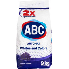 Стиральный порошок "ABC" автомат лаванда 9 кг.(1)