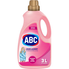 Моющее средство для стирки "ABC" деликатная стирка 3 л.(6)