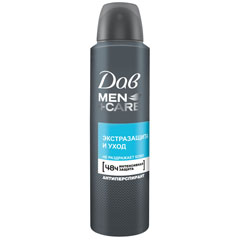 Дезодорант спрей "DOVE MEN" экстразащита без белых следов 150 мл.(6)