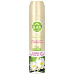 Освежитель воздуха "ДО-РЕ-МИ ПРЕМИУМ" воздушное очарование лилии 330 мл.(12)