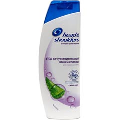 Шампунь "HEAD & SHOULDERS" для чувствительной кожи головы 400 мл.(6)