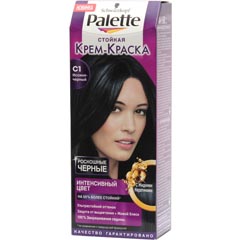 Краска для волос "PALETTE" C1/1-1 иссиня-черный 1 шт.(10)