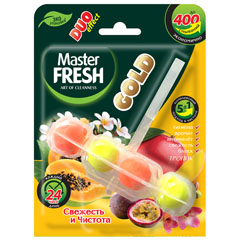 Чистящее средство "MASTER FRESH" Gold подвесной блок 5 в 1 тропик 1 шт.(24)