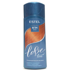 Бальзам оттеночный "ЭСТЕЛЬ LOVE TON" 8/34 бренди 150 мл.(20)