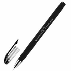 Ручка гелевая "BRAUBERG SPECIAL" прозрачный корпус узел 0,38 мм линия 0,2 мм черная 1 шт.(12)