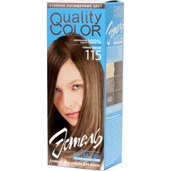 Краска-гель для волос "ESTEL QUALITY COLOR. ЦВЕТЕЛЬ" 115 темно русый 1 шт.(20)