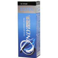 Краска для бровей и ресниц "ESTEL ONLY LOOKS" 601 черная 1 шт.(20)