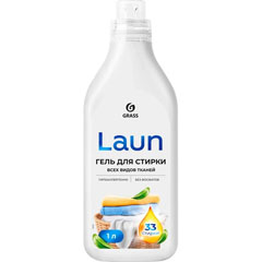 Моющее средство для стирки "GRASS LAUN" гель для всех видов ткани 1 л.(8)