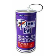 Средство от насекомых "ФУМИБАТ" липкая лента от мух 1 шт.(200)