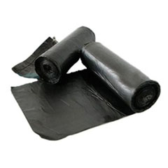 Мешки для мусора "GLIONNI LUX" рулон черные 8 мкр (до 7 кг) 60 л 20 шт.(100)