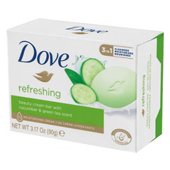 Мыло туалетное "DOVE REFRESHING" крем освежающее 90 гр.(48)