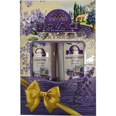 Набор подарочный "PROVANCE LAVANDE" женский (шампунь 260 мл. + бальзам-уход 260 мл. ) 1 шт.(12)