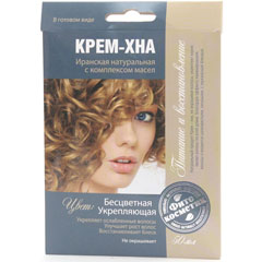 Хна для волос "ФИТОКОСМЕТИК" иранская бесцветная укрепляющая (крем-хна в готовом виде) 50 мл.(15)