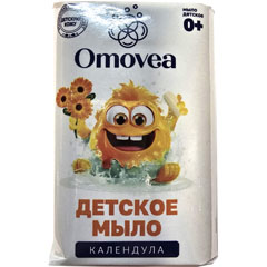 Мыло туалетное "OMOVEA" детское календула 90 гр.(56)