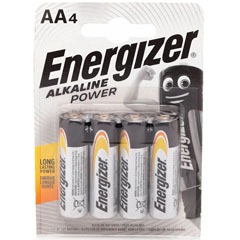 Элемент питания "ENERGIZER ALKALINE" AA LR06 пальчиковые на блистере 4 шт. АКЦИЯ(12)
