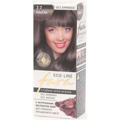 Краска для волос "FARA ECO LINE" 7.7 каштан 1 шт.(6)
