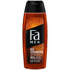 Гель для душа "FA MEN" red cedarwood/ красный кедр 250 мл.(10)