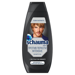 Шампунь "SCHAUMA" для мужчин intensive от перхоти 360 мл.(10)