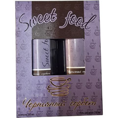 Набор подарочный "SWEED FOOD ЧЕРНИЧНЫЙ СОРБЕТ" женский (шампунь 250 мл. + гель для душа 250 мл. ) 1 шт.(12)