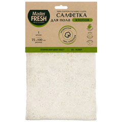 Салфетка "MASTER FRESH" Эко для пола 100% хлопок 75*100 см 1 шт.(40)