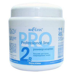 Бальзам для волос "BIELITA PROFESSIONAL LINE" ревивор - лецитин 450 мл.(18)