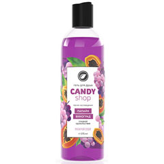 Гель для душа "KIPNI CANDY SHOP" папайя - виноград крышка диск-топ 375 мл.(30)