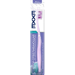 Зубная щетка "EXXE LUXURY" фтор отбеливающая мягкая 1 шт.(48)