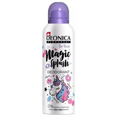 Дезодорант спрей антиперспирант "DEONICA" for teens magic splash 125 мл /11-470/.(6)