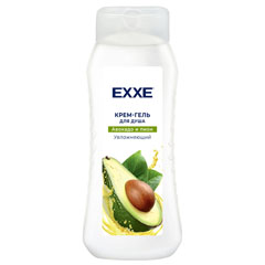 Гель для душа "EXXE" крем увлажняющий авокадо и пион 400 мл.(6)