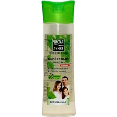 Шампунь "ЧИСТАЯ ЛИНИЯ" березовый для всей семьи 400 мл.(12)