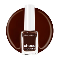 Лак для ногтей "JEANMISHEL" choco mousse тон 470 шоколадно-вишневый глянцевый 1 шт.(24)