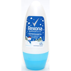 Дезодорант ролик антиперспирант "REXONA" термозащита 50 мл.(6)