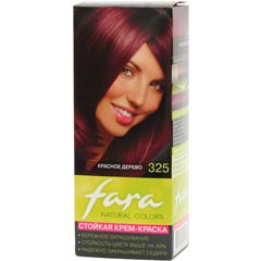Краска для волос "FARA NATURAL COLORS" 325 красное дерево 1 шт.(6)