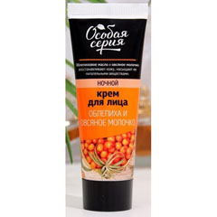 Крем "ОСОБАЯ СЕРИЯ" ночной облепиха и овсянное молочко 75 мл.(24)