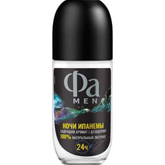 Дезодорант ролик антиперспирант "FA MEN" Ритмы Бразилии ночи Ипанемы 50 мл.(6)